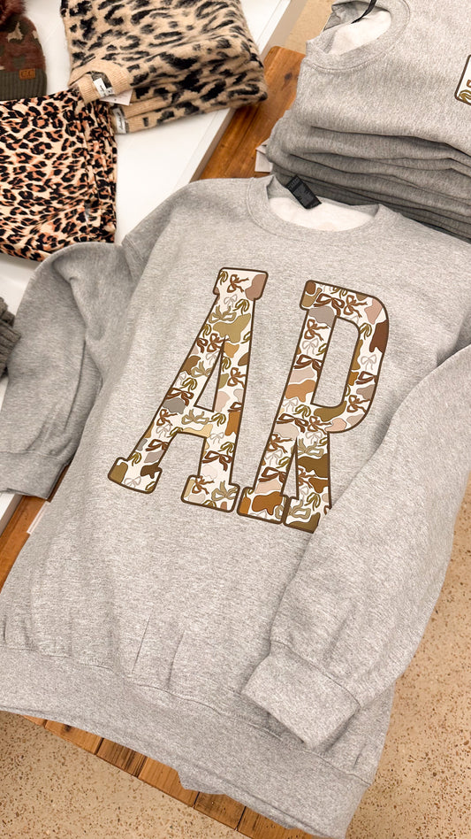 Camo AR Grey Sweatshirt
