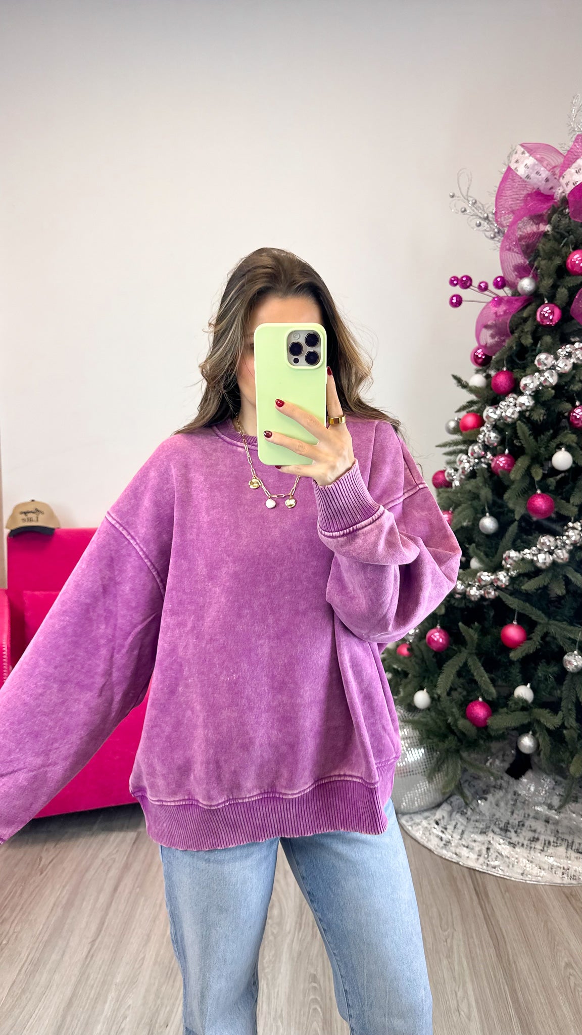 New Motives Solid Sweatshirt -4 Colors