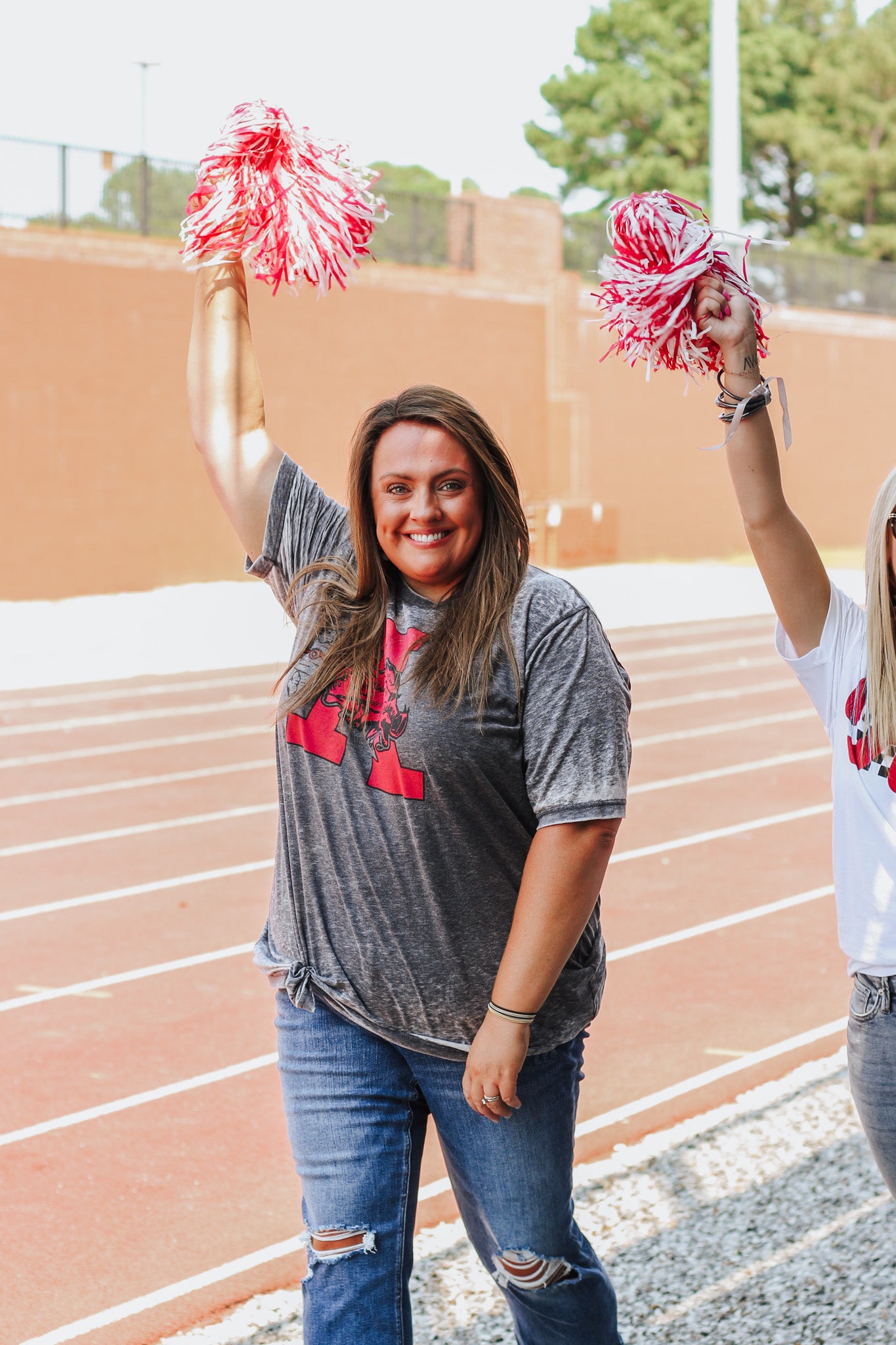 1964 Hog Running Through A Tee