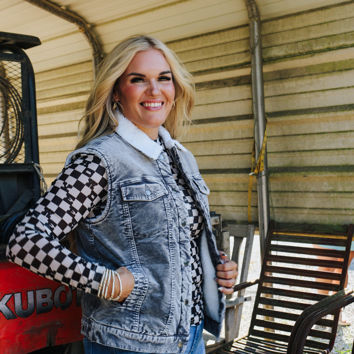 Hooey Women's Sherpa Vest