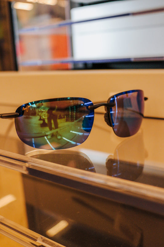 Maui Jim Ho'okipa Translucent Matte Grey Polarized Sunglasses