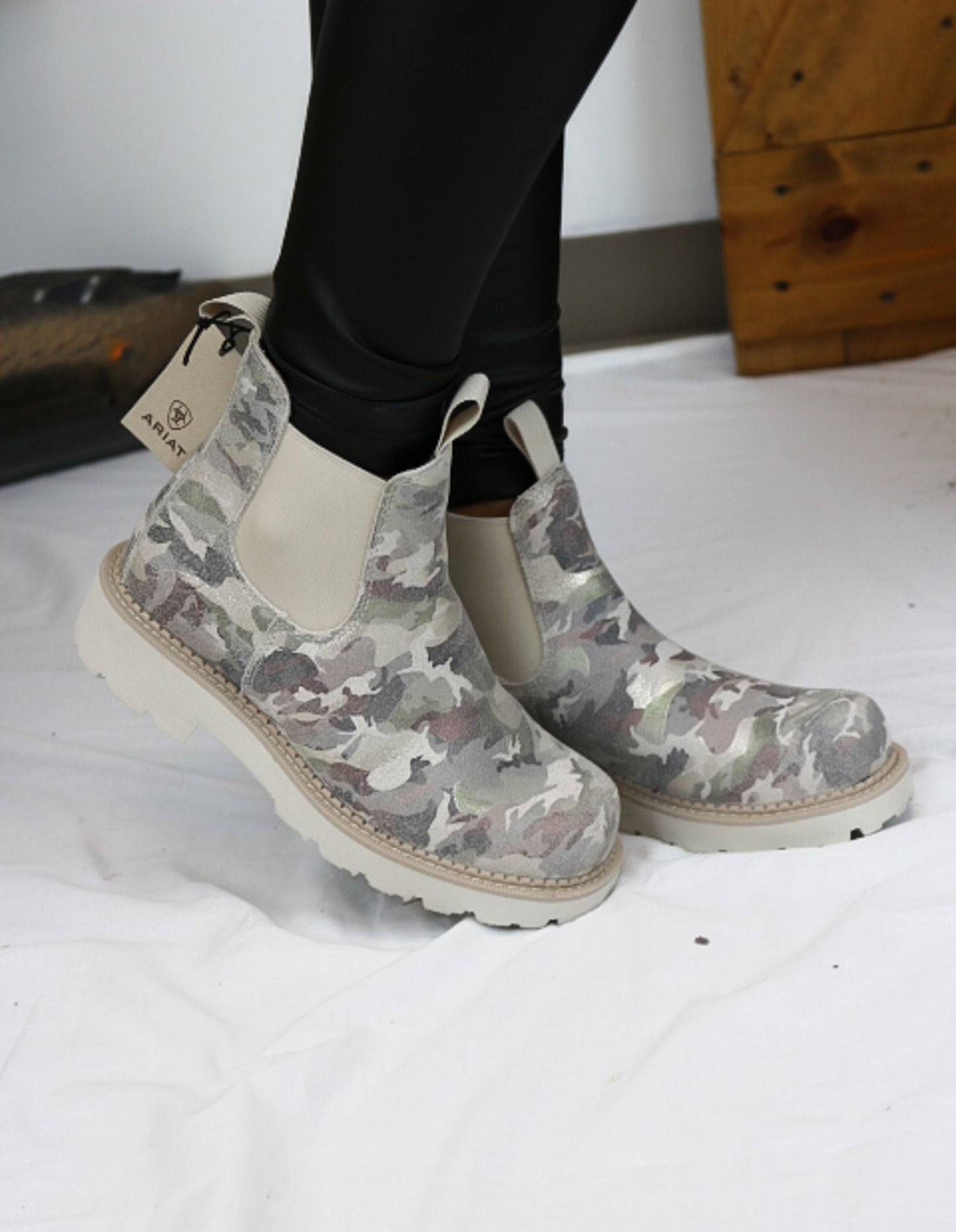 Fatbaby Camo Ariat Womens Bootie