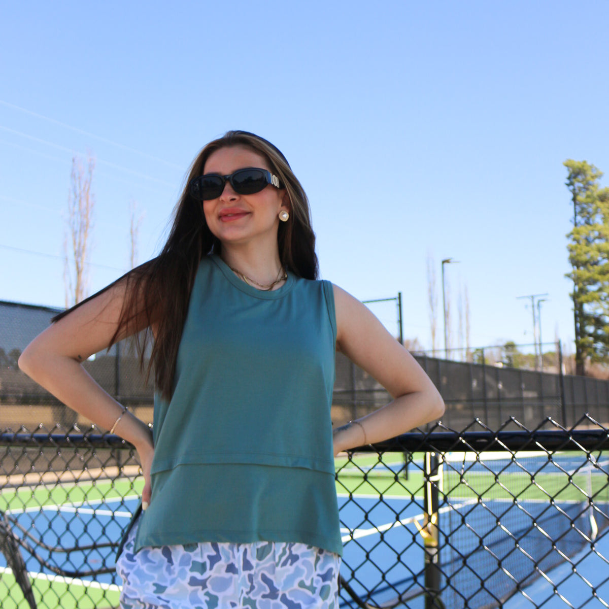 Trinity Activewear Solid Tank Top