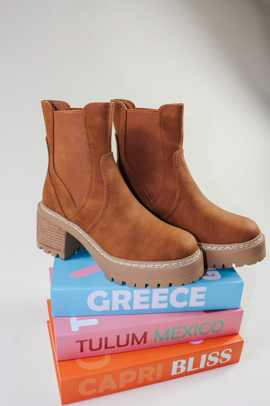 MIA Torren Cognac Bootie