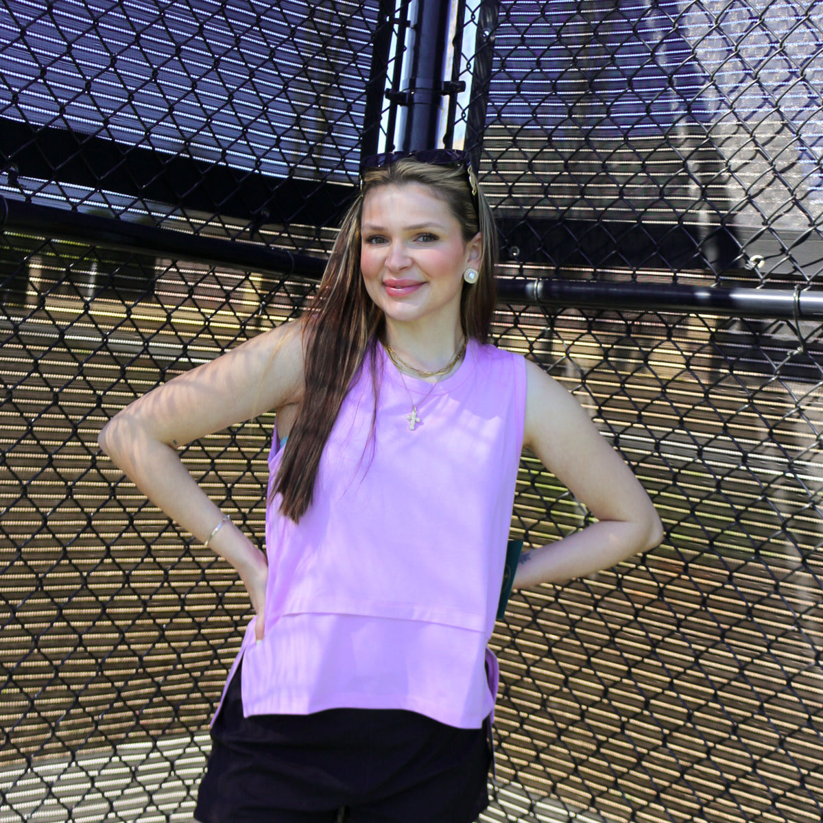 Trinity Activewear Solid Tank Top
