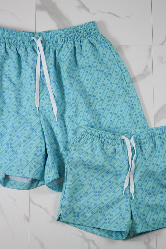 Meripex Kids Blue Easy Birdie Swim Trunks