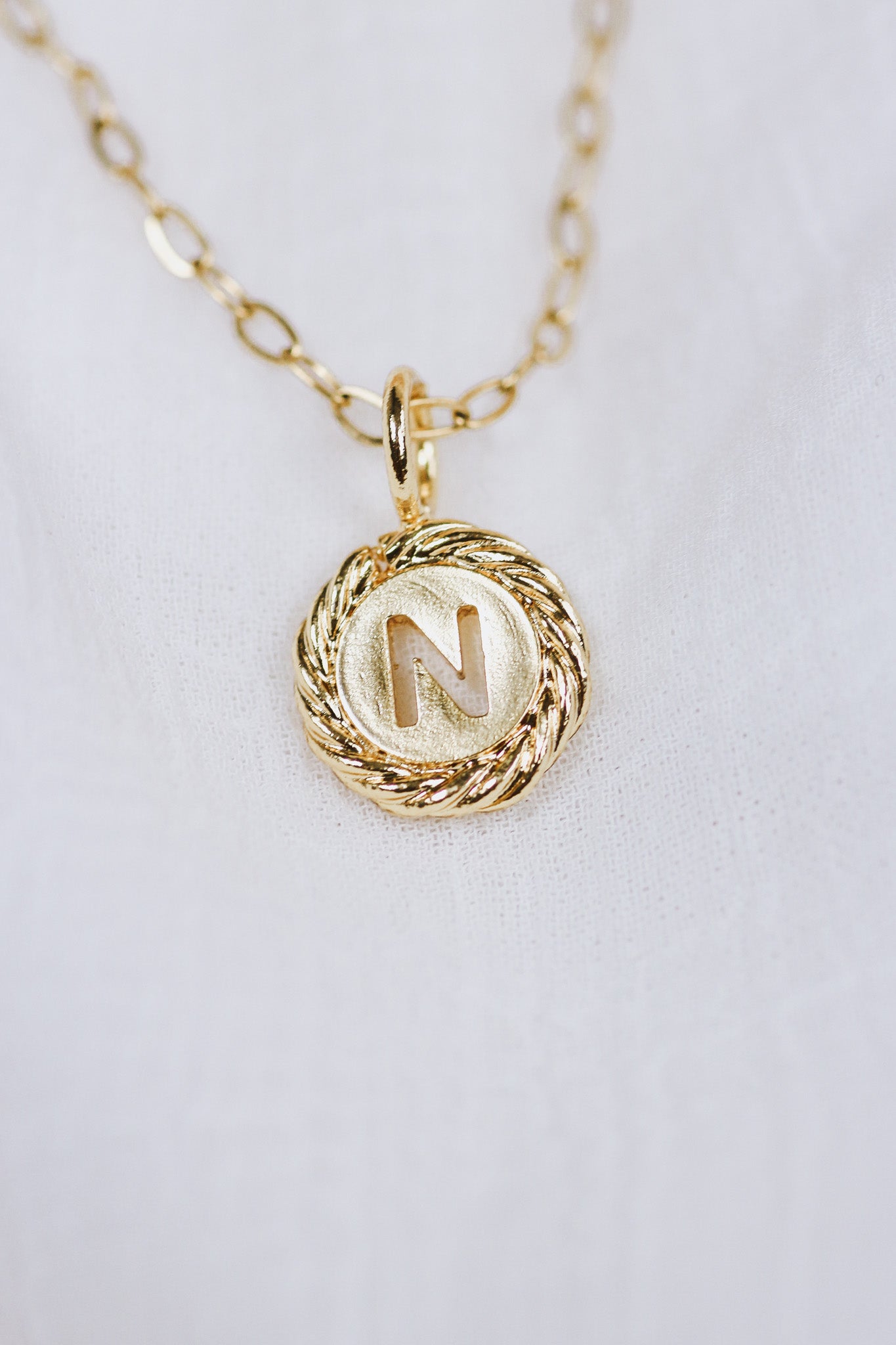 Monogram Necklace - N