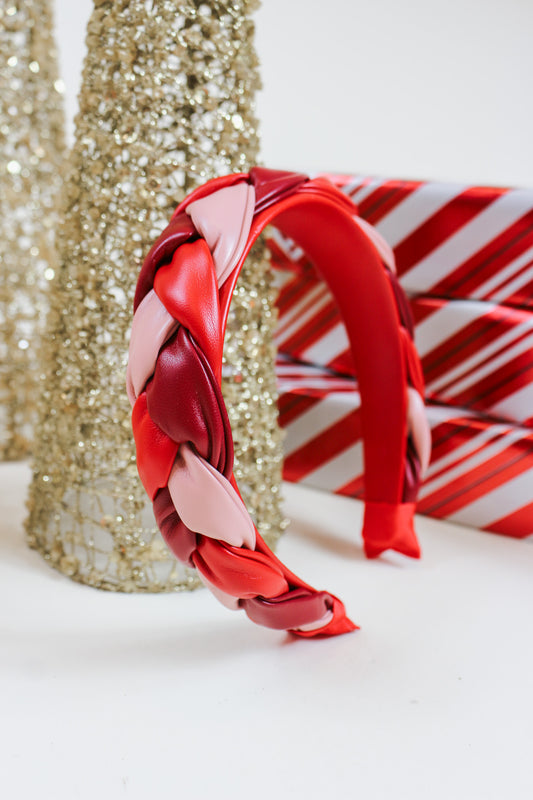 Braided Leather Headband -3 Colors