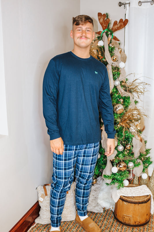 Blue Plaid Stillwater Pajama Pants