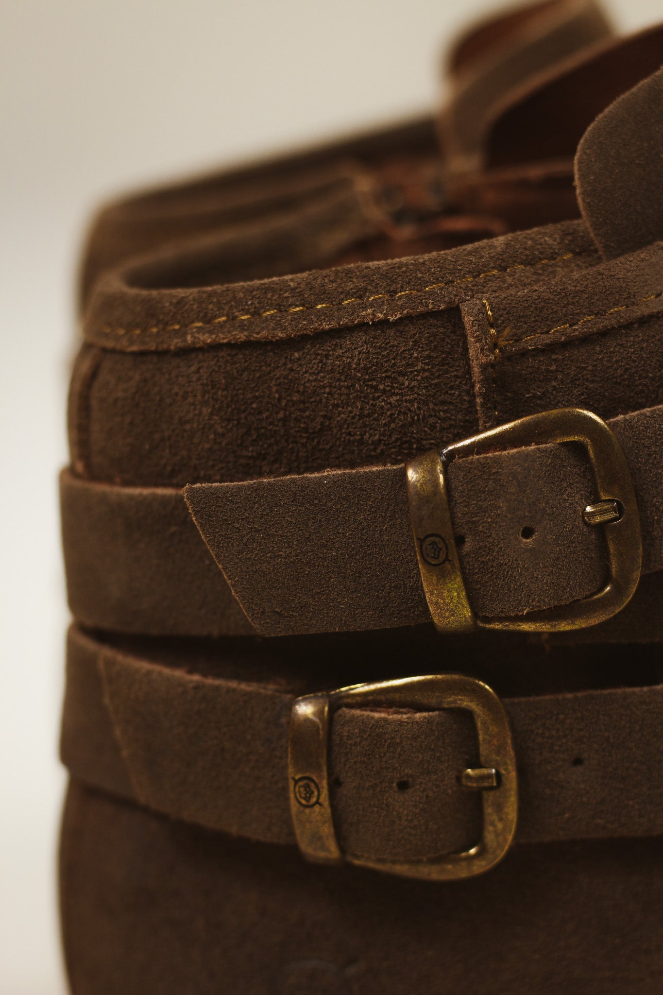 Moraga Suede Leather Boot- Taupe