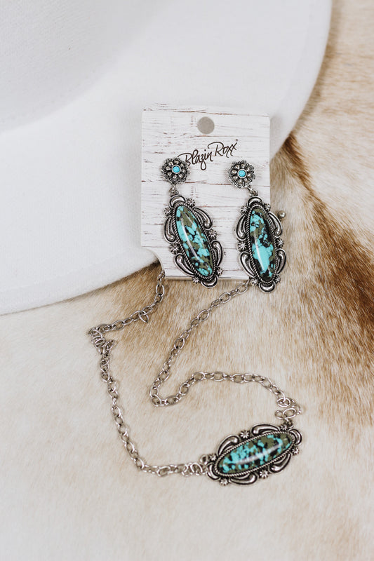 Blazin Roxx Ladies Earring & Necklace Set