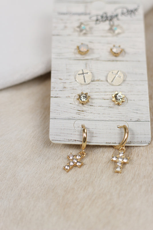 Blazin Roxx Ladies Earring Set