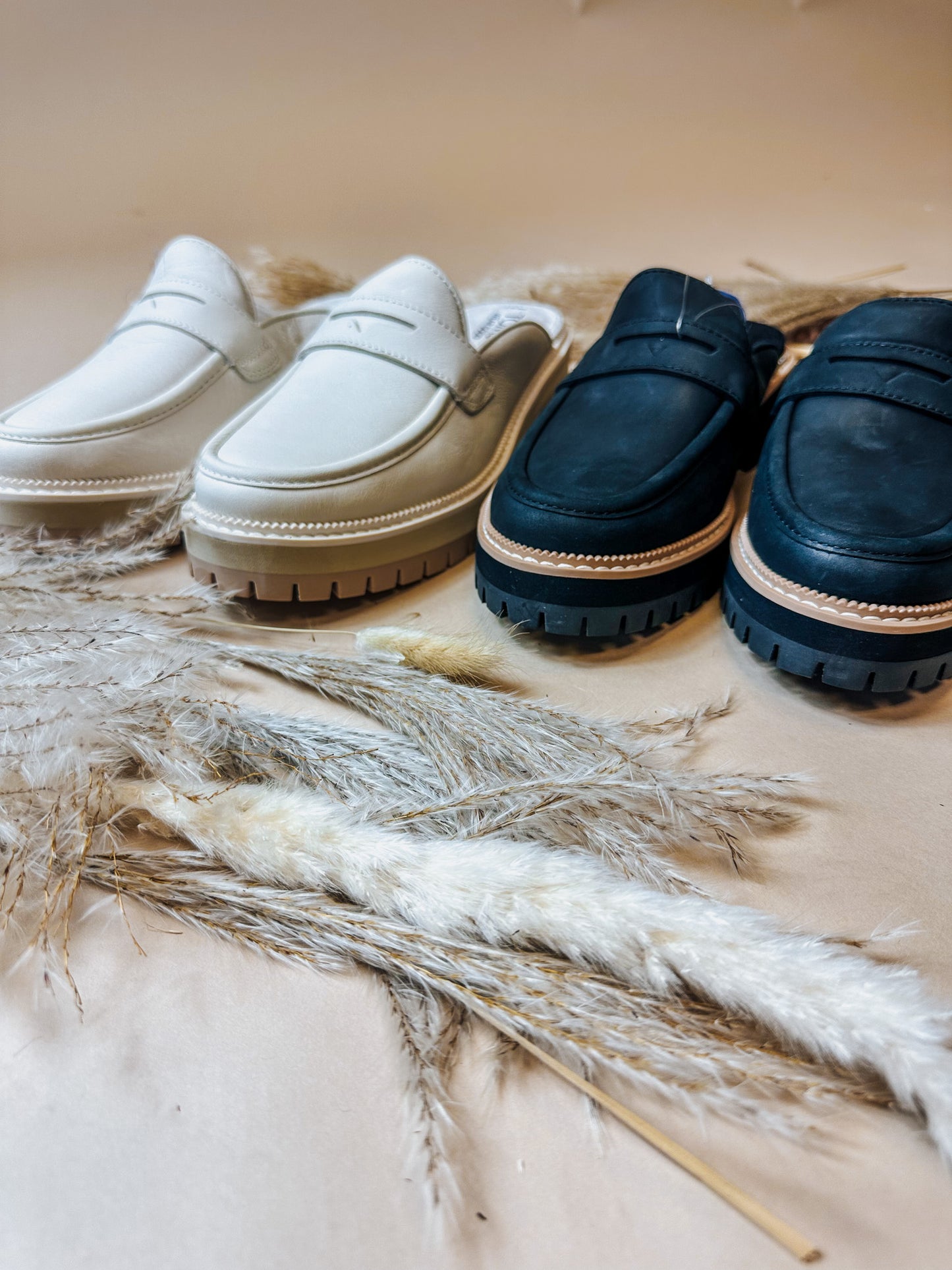 Women Cara Mule Light Sand Leather Loafer By Toms