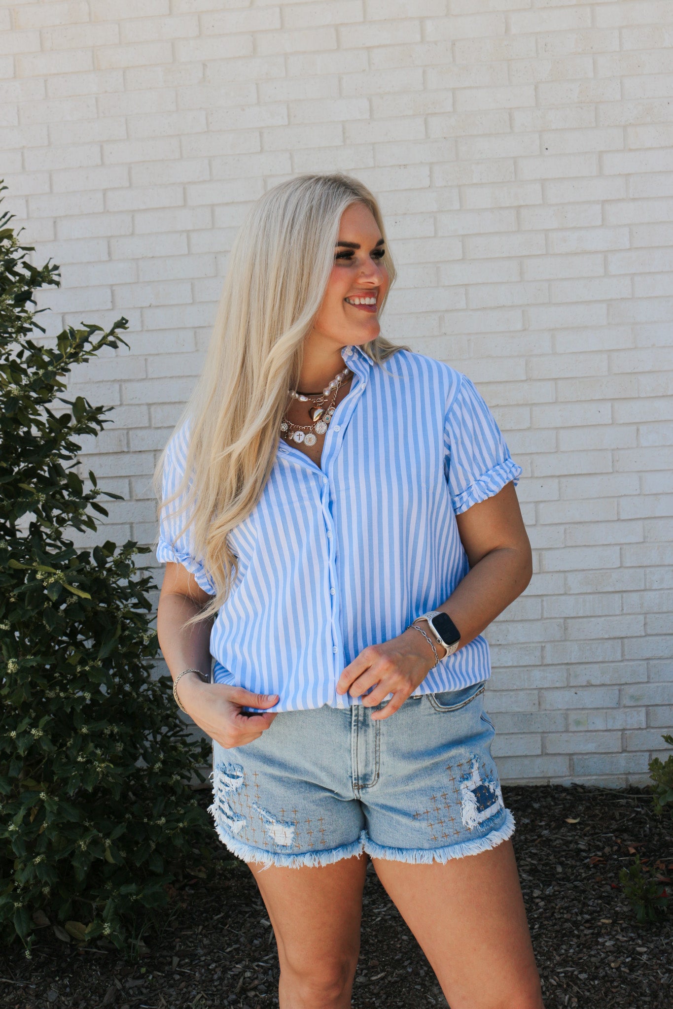 Carrie Sedona Denim Shorts