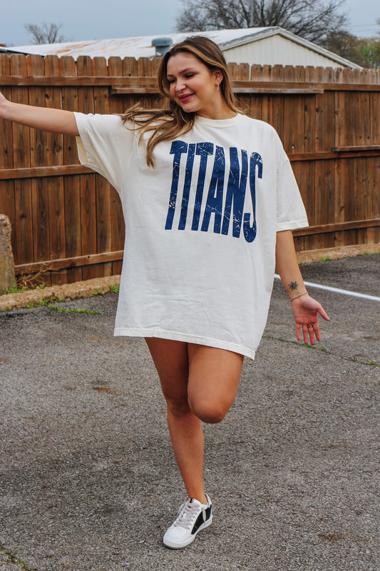 Titans Ivory Graphic Tee