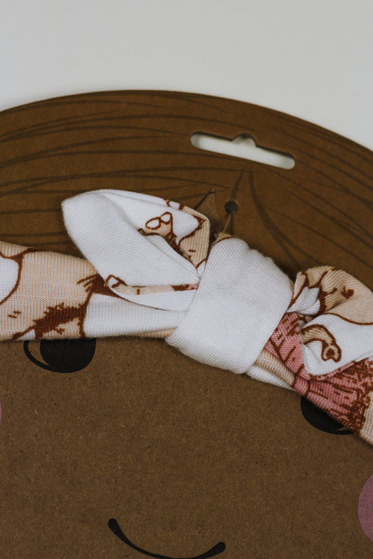 Tutu Elephant Bamboo Knotted Headband