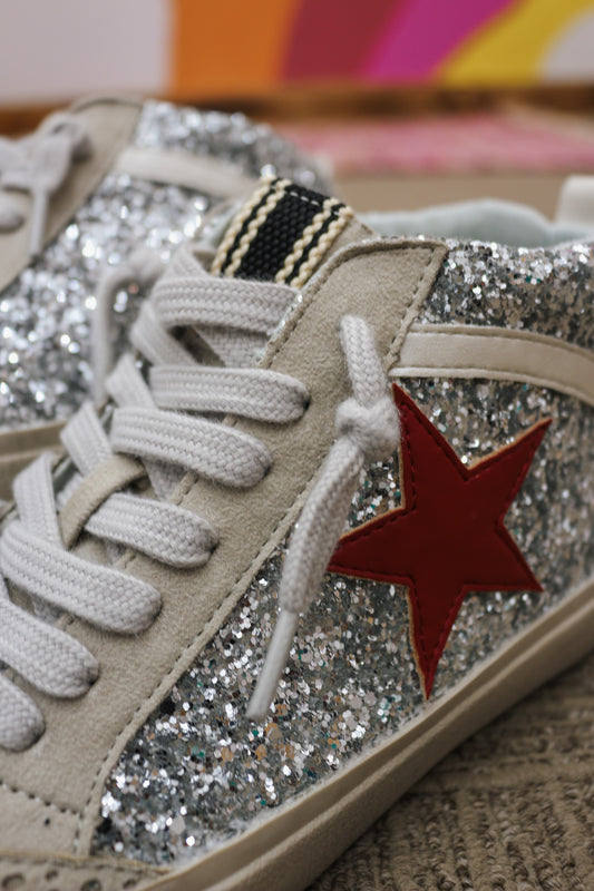 Paulina High Top Sneakers By ShuShop -2 Colors