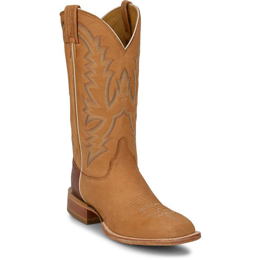 Men's Justin Boston 13" Cognac Deer Boots