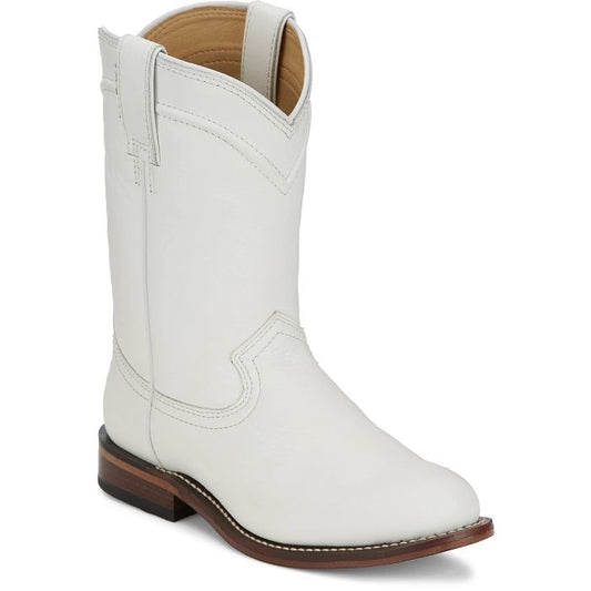 Women's Justin Holland Vintage White Water Buffalo Boots
