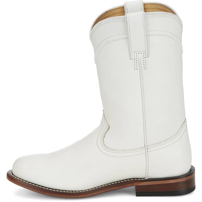Women's Justin Holland Vintage White Water Buffalo Boots