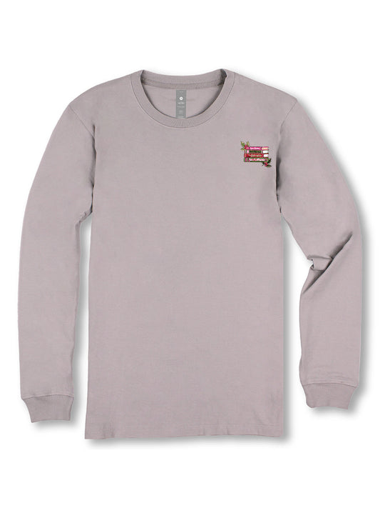 Women's Driftwood Grey Books Graphic Tee