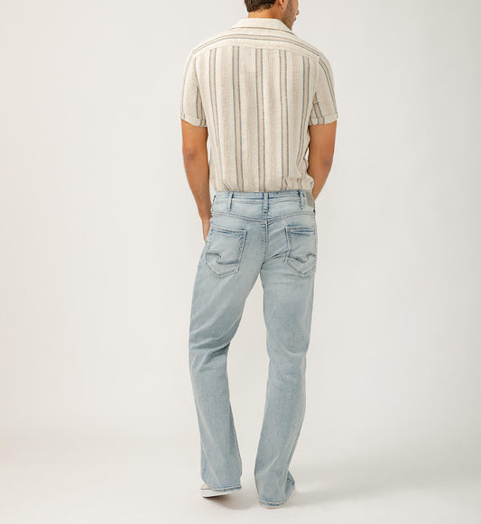 Men's Zac Relaxed Fit Straight Leg Jeans By Silver