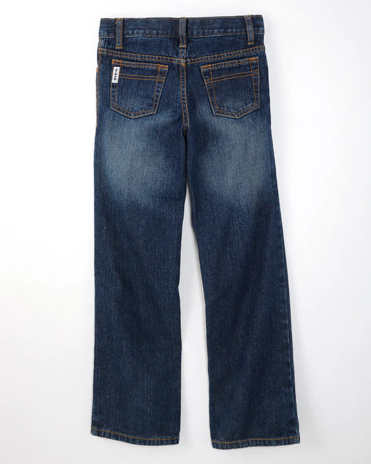Cinch Boy's White Label Dark Stonewash Jean