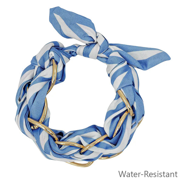 Water Resistant Scarf Chain Bracelet -2 Colors