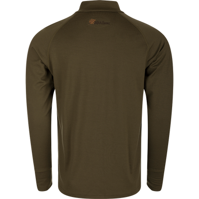 Drake McAlister Merino Olive Base Layer Crew Neck