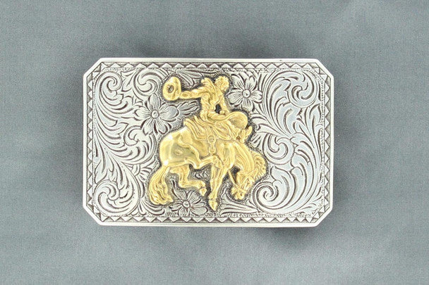 Nocona Men's Saddle Bronco Belt Buckle