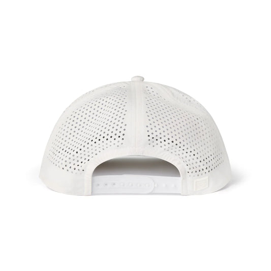 Burlebo Men's White Flying B Logo Performance Cap