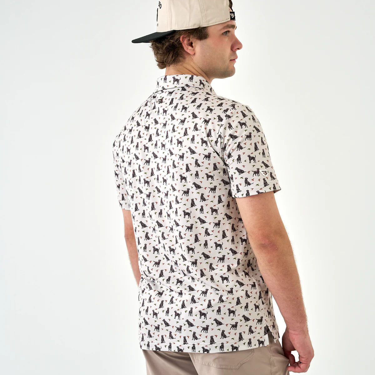 Men's Burlebo Ducks & Dogs Performance Polo