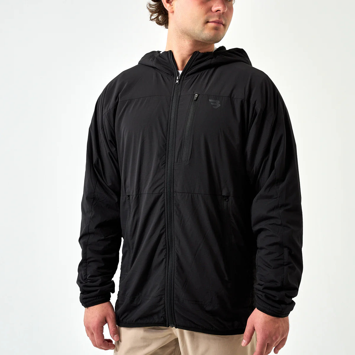 Burlebo Men's Black Powder Ridge Jacket