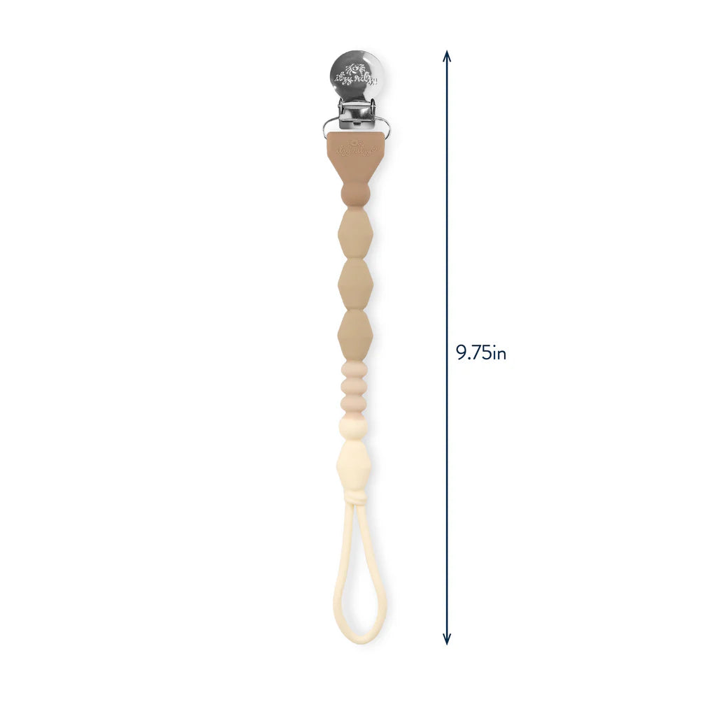 Ombre Toast Sweetie Strap™ - Beaded Pacifier Clip