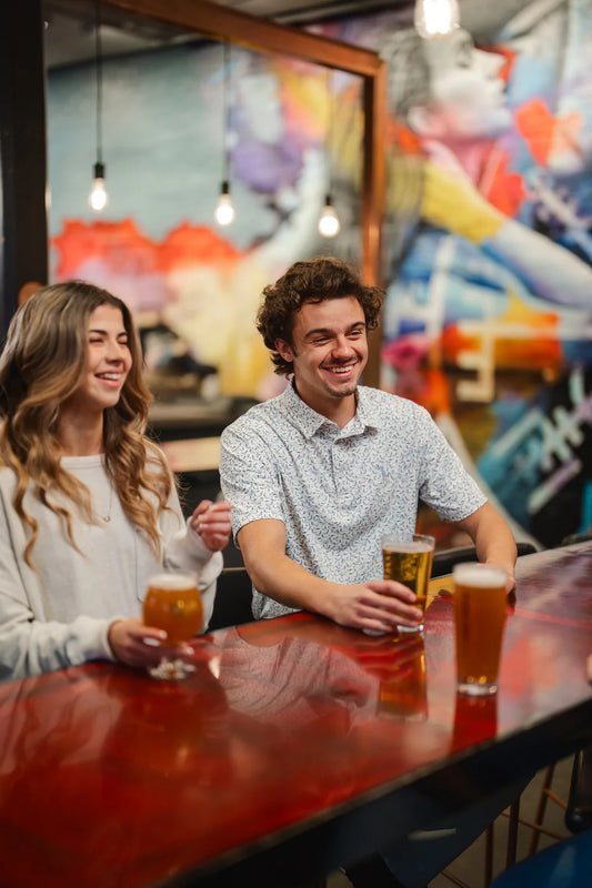 Local Boy Dirty Myrtle White Polo