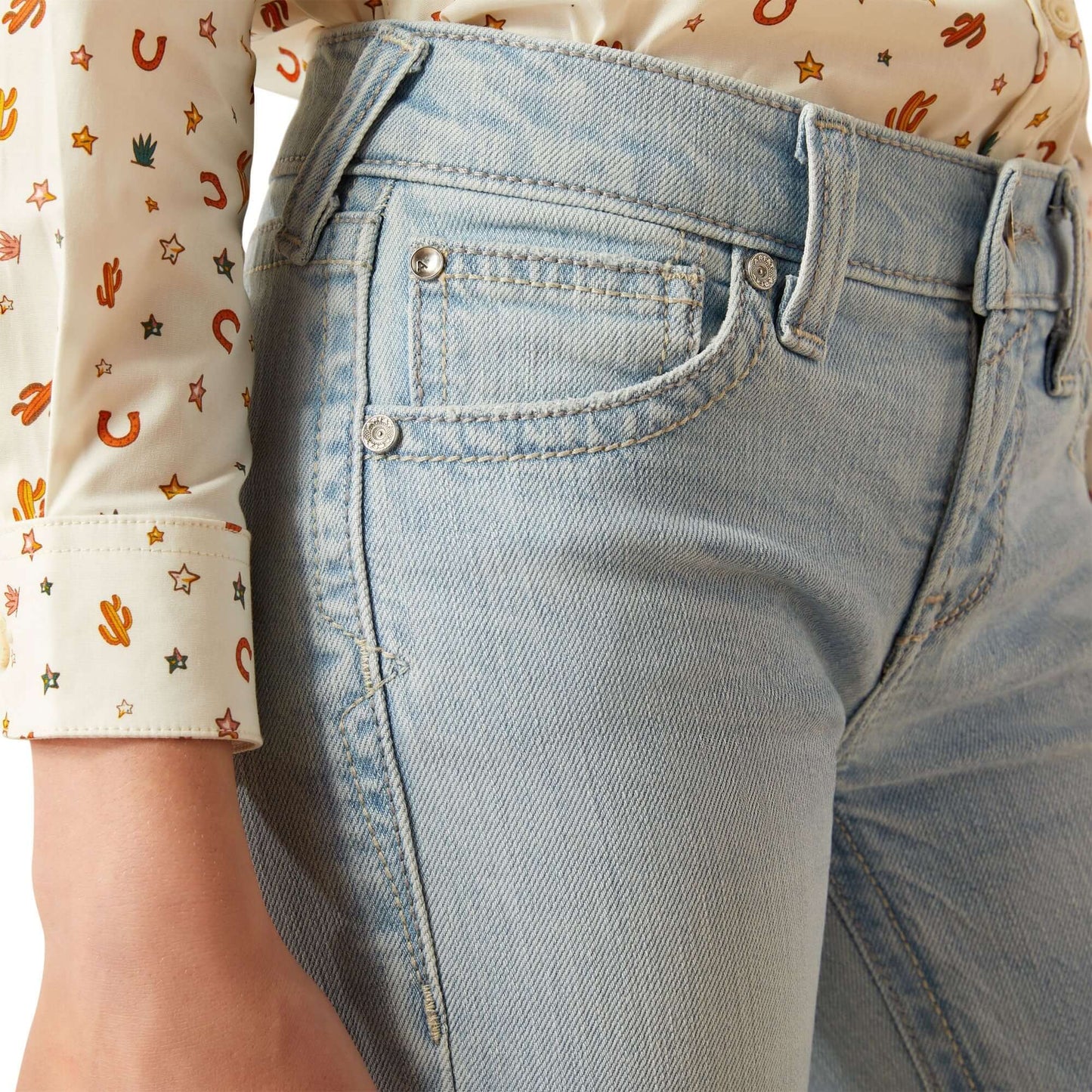 Ariat Girl's Zoe Trouser Light Wash Jean