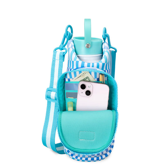 Glacier Stripe Water Bottle Swig Sling