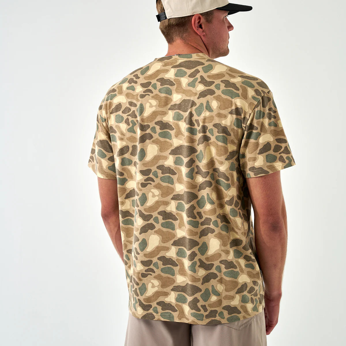Men's Burlebo Pintail Camo Mallard Pocket Tee
