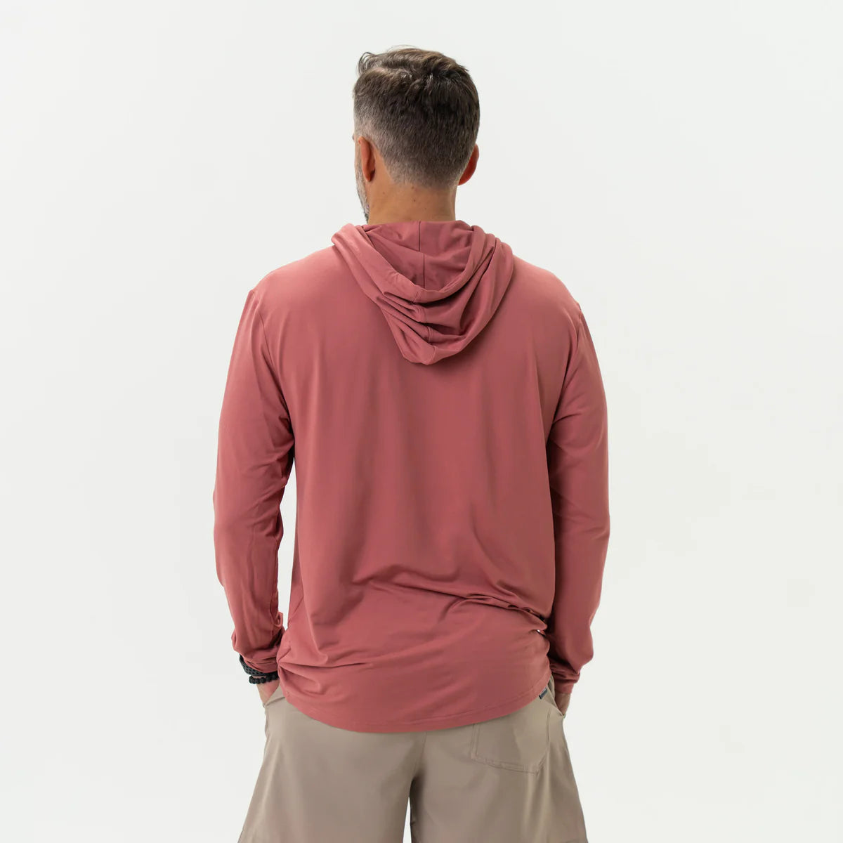 Men's Burlebo Red Clay Performance Hoodie