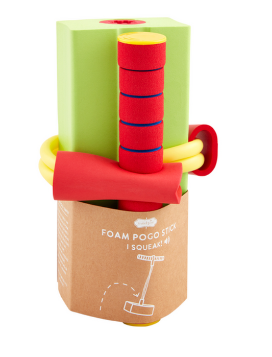 Foam Green Pogo Stick