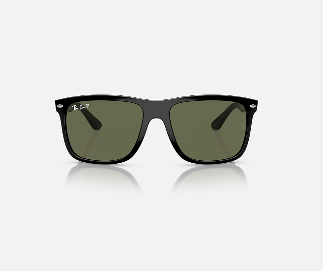Boyfriend Two Black & Green Ray Ban Sunglasses