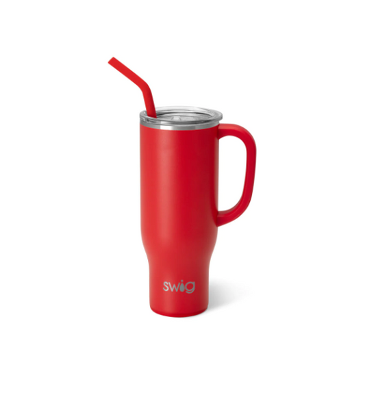 Red Mega Mug (30oz) Swig Tumbler