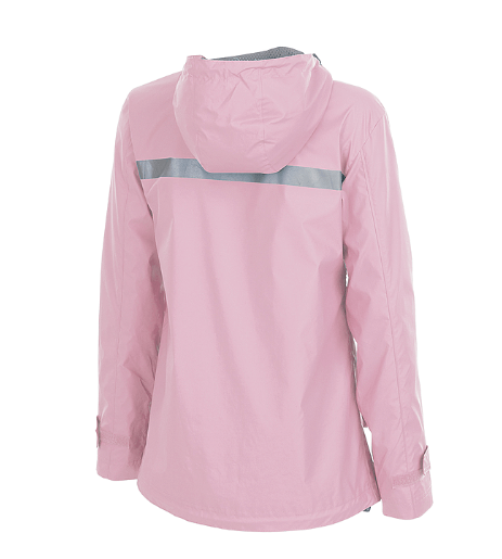 New Englander Pink Rain Jacket