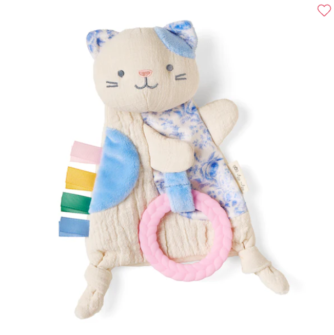 Kitty Bitzy Crinkle™ Sensory Crinkle Teether Toy