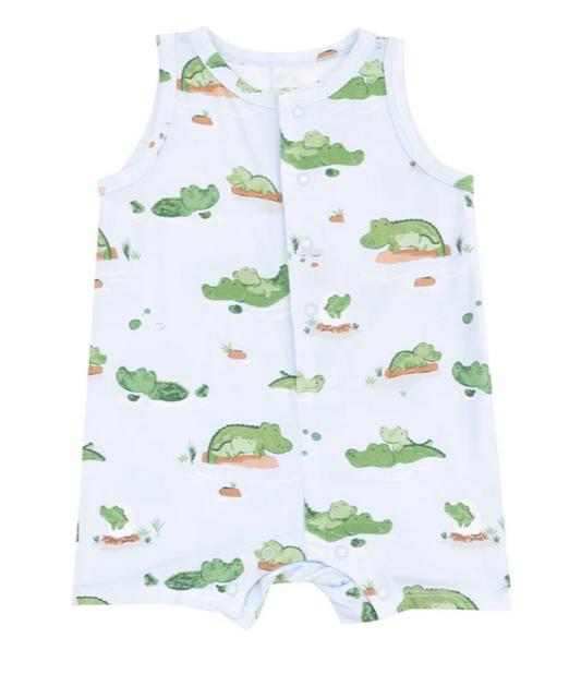 Angel Dear Sleeveless Shorties Romper - 3 Colors