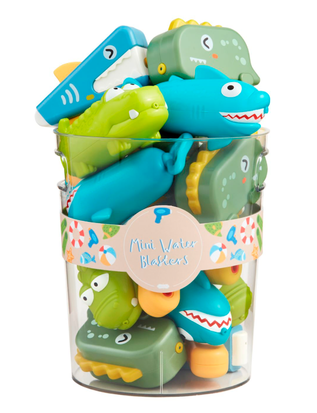Mud Pie Mini Water Blasters - 4 Colors