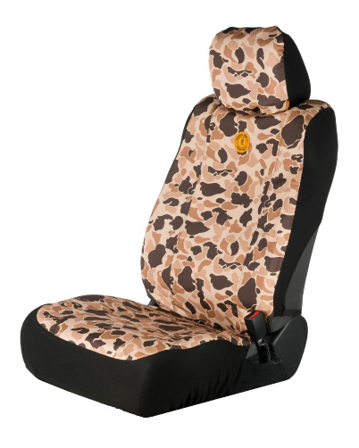 Tan Duck Camo Arms Co. Low Back Seat Cover