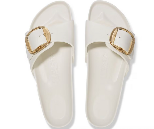 Birkenstock Madrid Eggshell Big Buckle Sandal