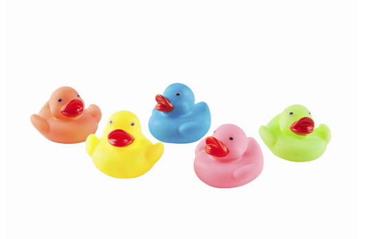 Mud Pie Light-Up Duck Bath Toy Set