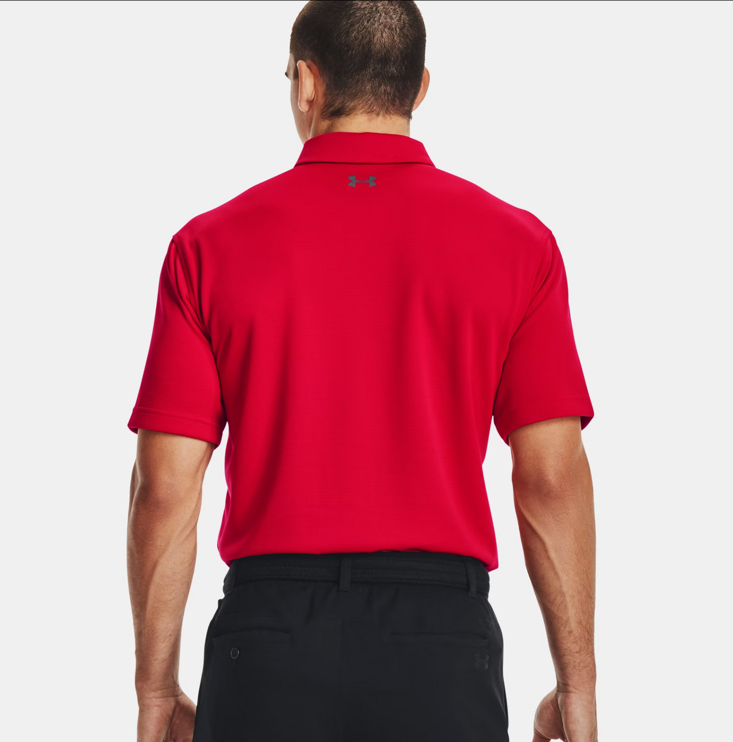 UA Men's Red Tech Polo